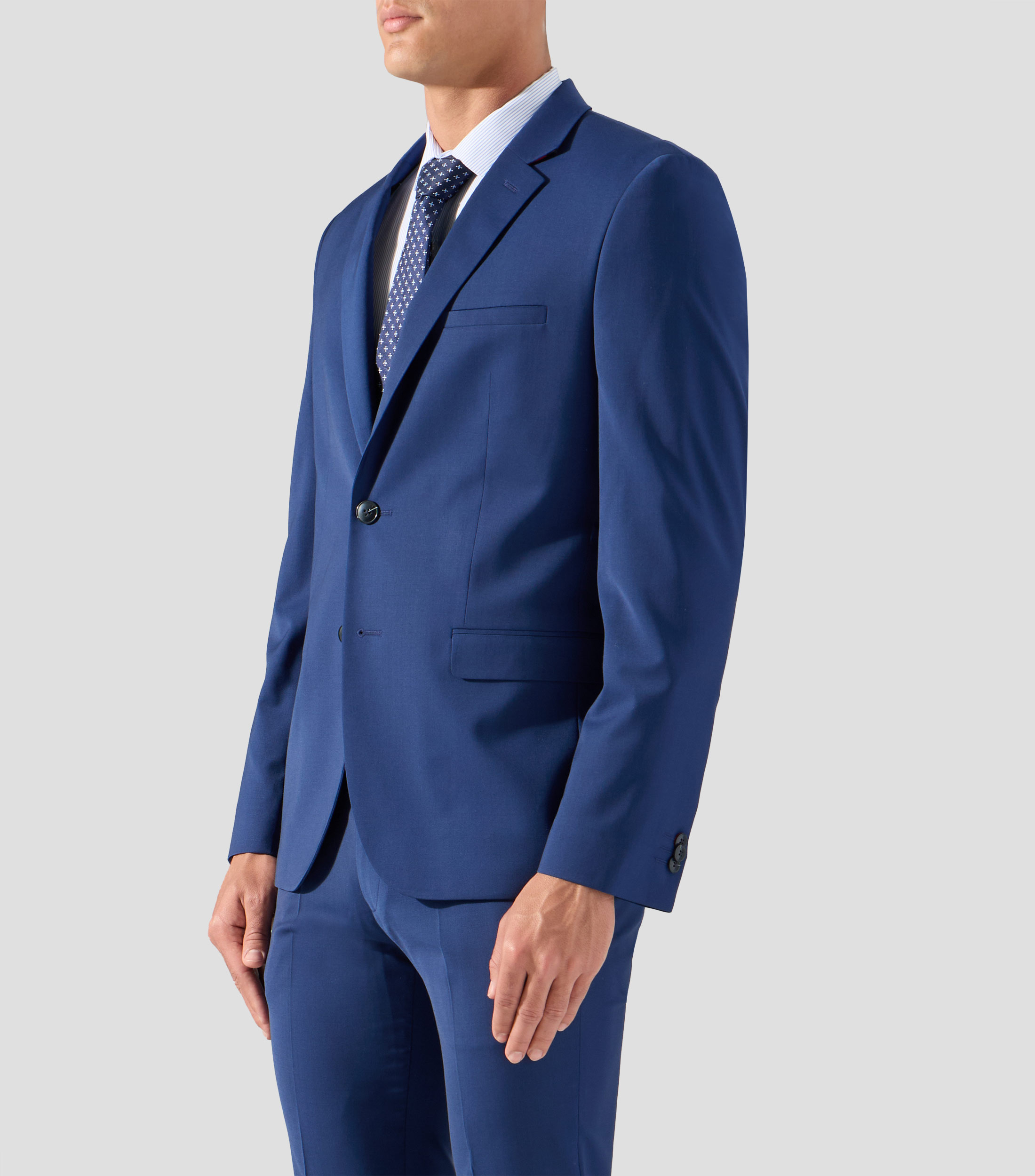 Blazer extra slim en mezcla de lana Hombre